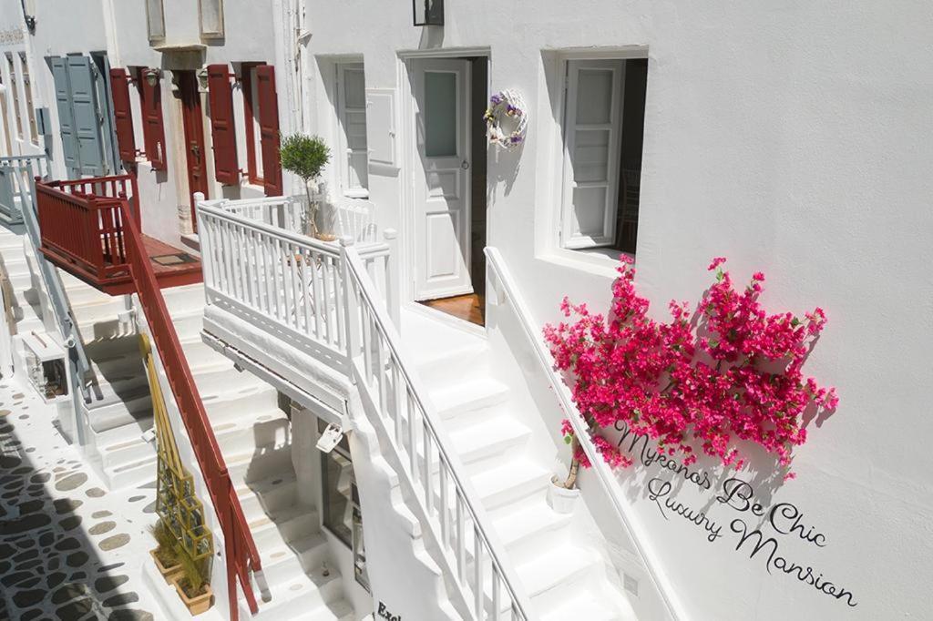 Villa Mykonos Be Chic Luxury Mansion Mykonos Town Esterno foto